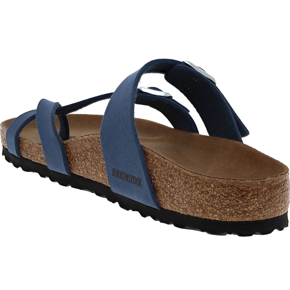 Birkenstock Mayari Vegan Sandals - Womens Elemental Blue Back View