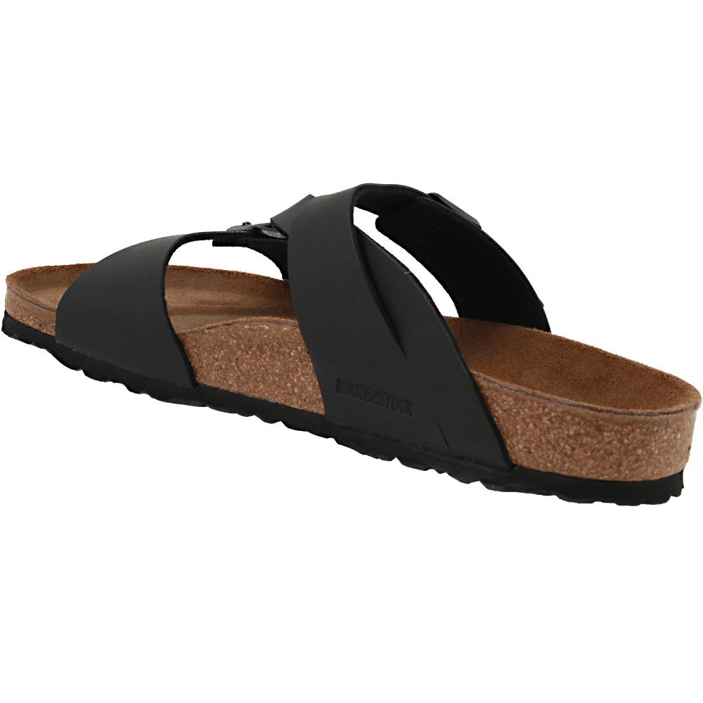 Birkenstock Salina Flip Flops - Womens Black Back View