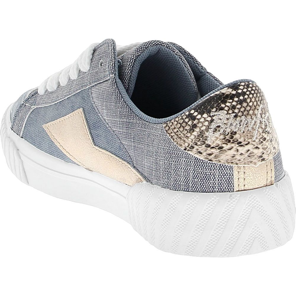 Blowfish Willa Lifestyle Shoes - Womens Sky Blue Back View