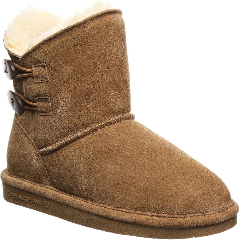 Bearpaw Rosaline Comfort Winter Boots - Girls Tan