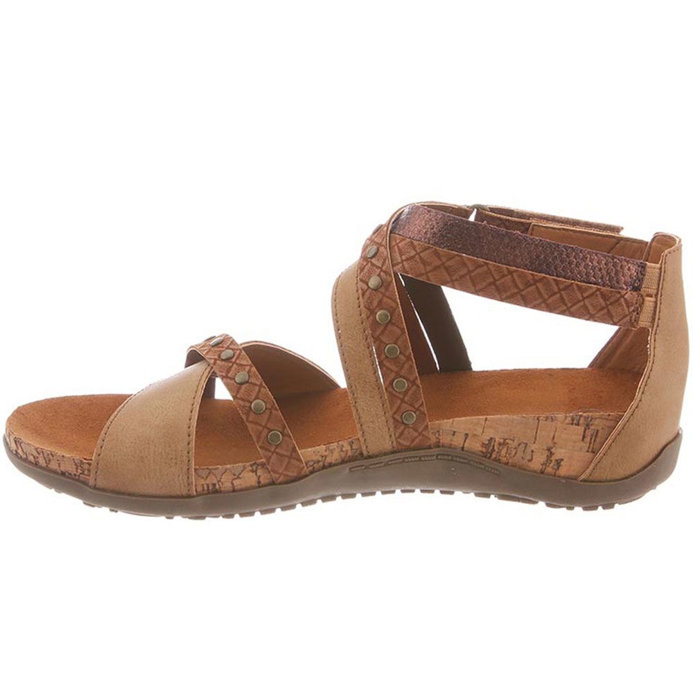 Bearpaw Julianna II Sandals - Womens Tan Back View