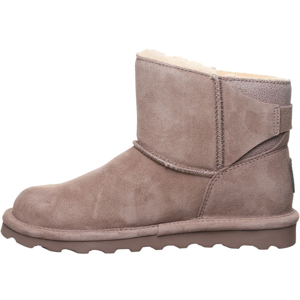 Bearpaw Betty Casual Boots - Womens Taupe Caviar Back View