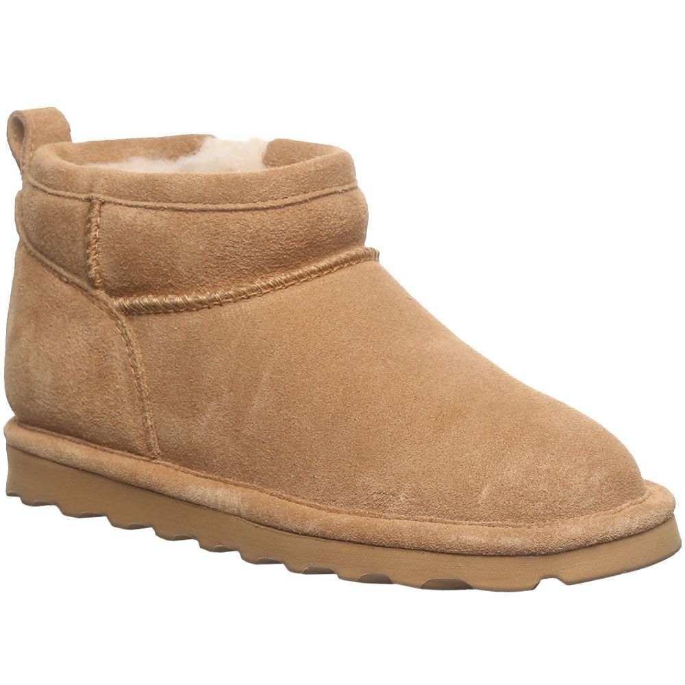 Bearpaw Shorty Comfort Winter Boots - Girls Iced Coffee