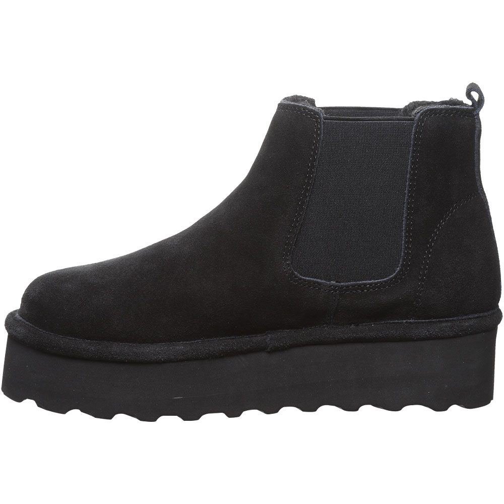 Bearpaw Retro Drew Casual Boots - Womens Black Back View