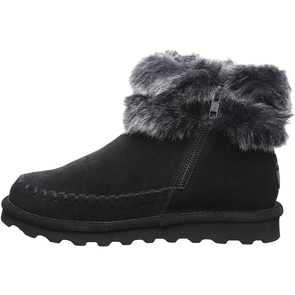 Bearpaw Chloe Winter Boots - Womens Black Back View