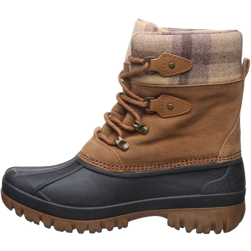 Bearpaw Tessie Winter Boots - Womens Hickory Brown Back View