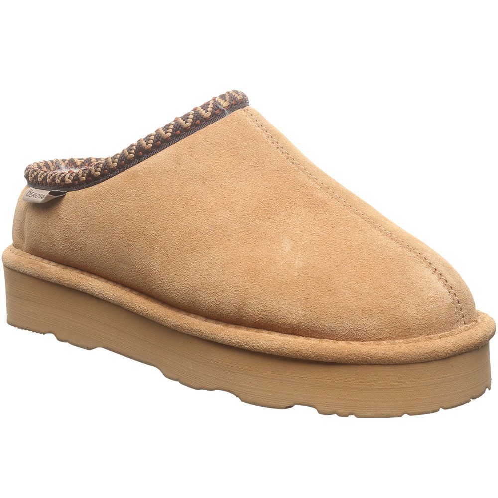 Bearpaw Martis Slippers - Womens Iced Coffee Solid