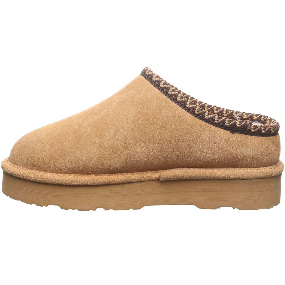 Bearpaw Martis Slippers - Womens Iced Coffee Solid Back View