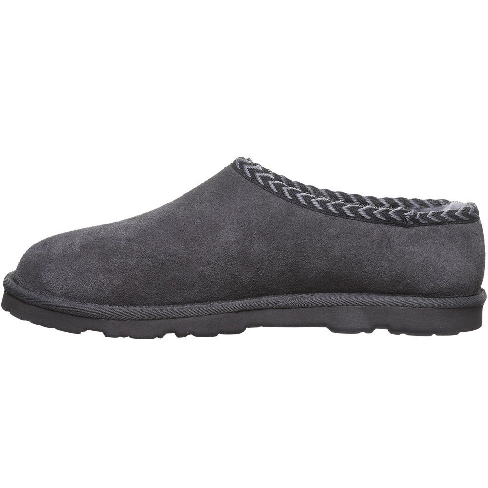 Bearpaw Beau Slippers - Mens Graphite Back View