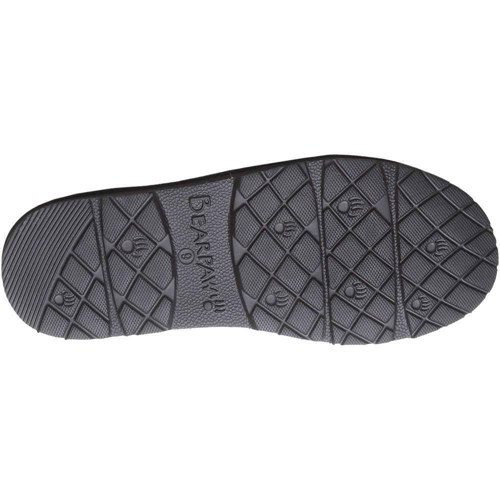 Bearpaw Beau Slippers - Mens Graphite Sole View