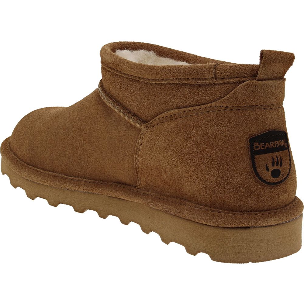 Bearpaw Super Shorty Winter Boots - Womens Iced Coffee Back View