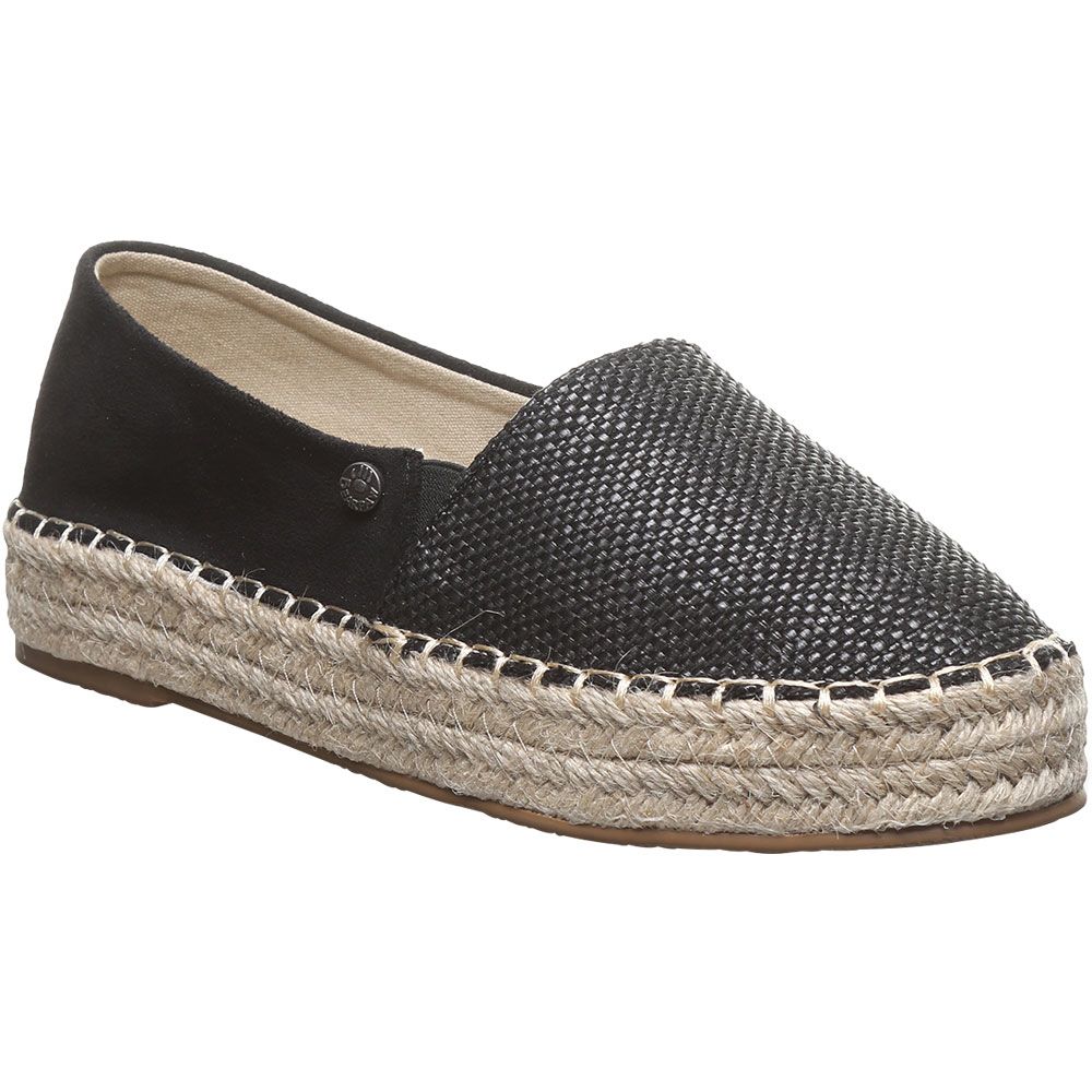 Bearpaw Macchiato Slip on Casual Shoes - Womens Black