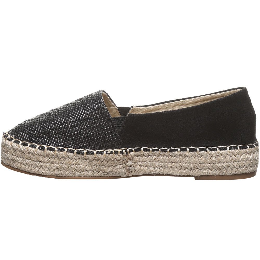 Bearpaw Macchiato Slip on Casual Shoes - Womens Black Back View