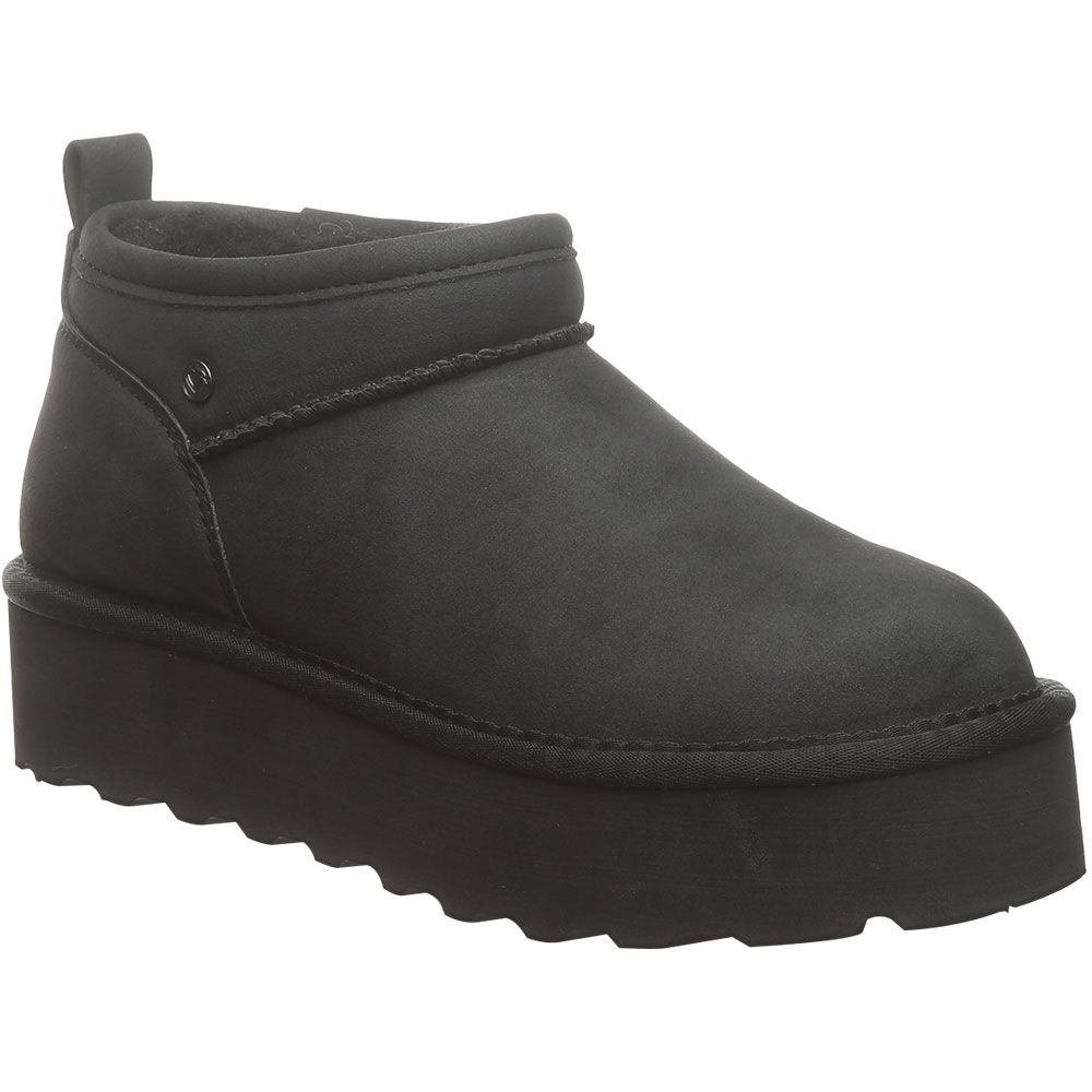 Bearpaw Retro Super Shorty Vegan Winter Boots - Womens Black