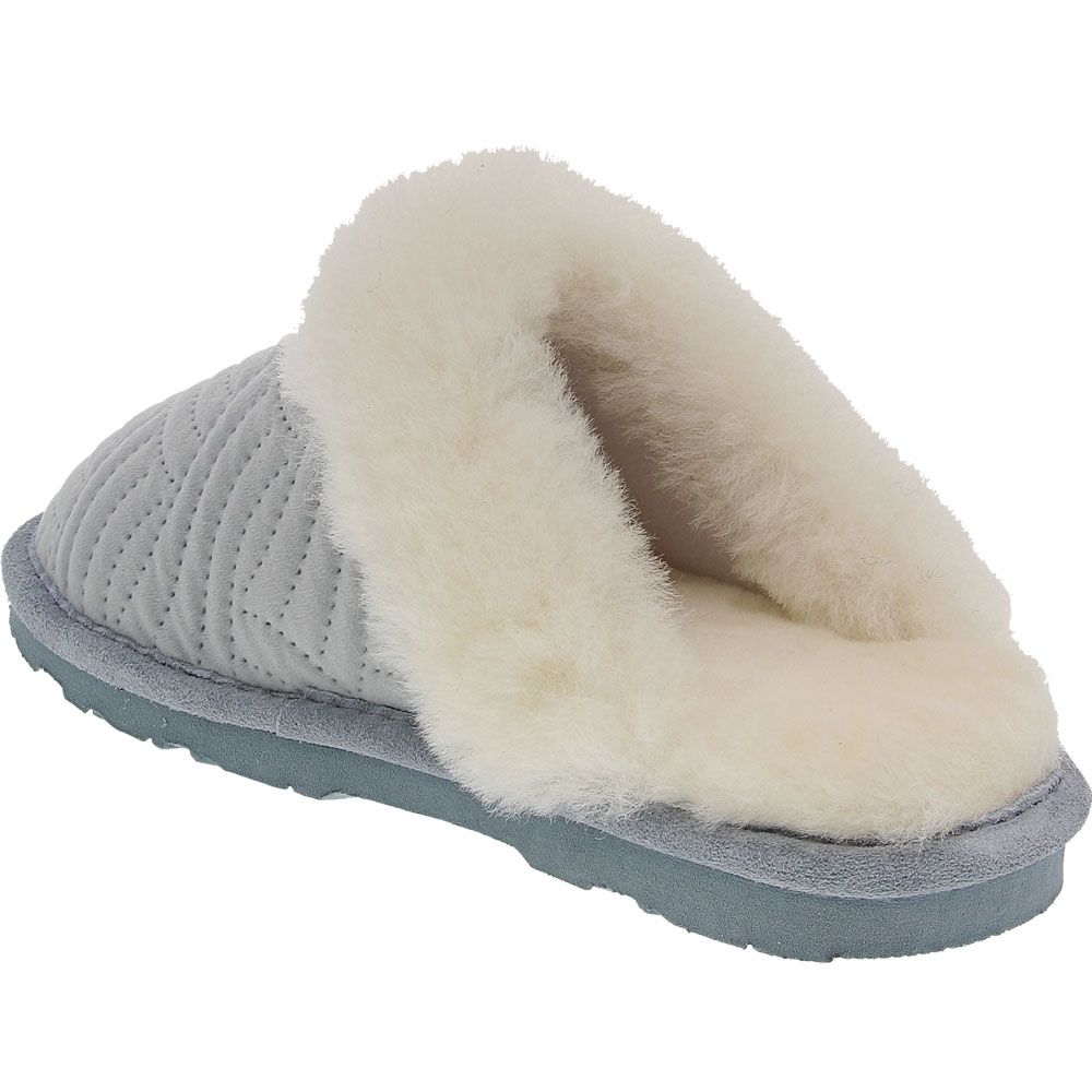 Bearpaw Loki 2 Slippers - Womens Blue Haze Back View