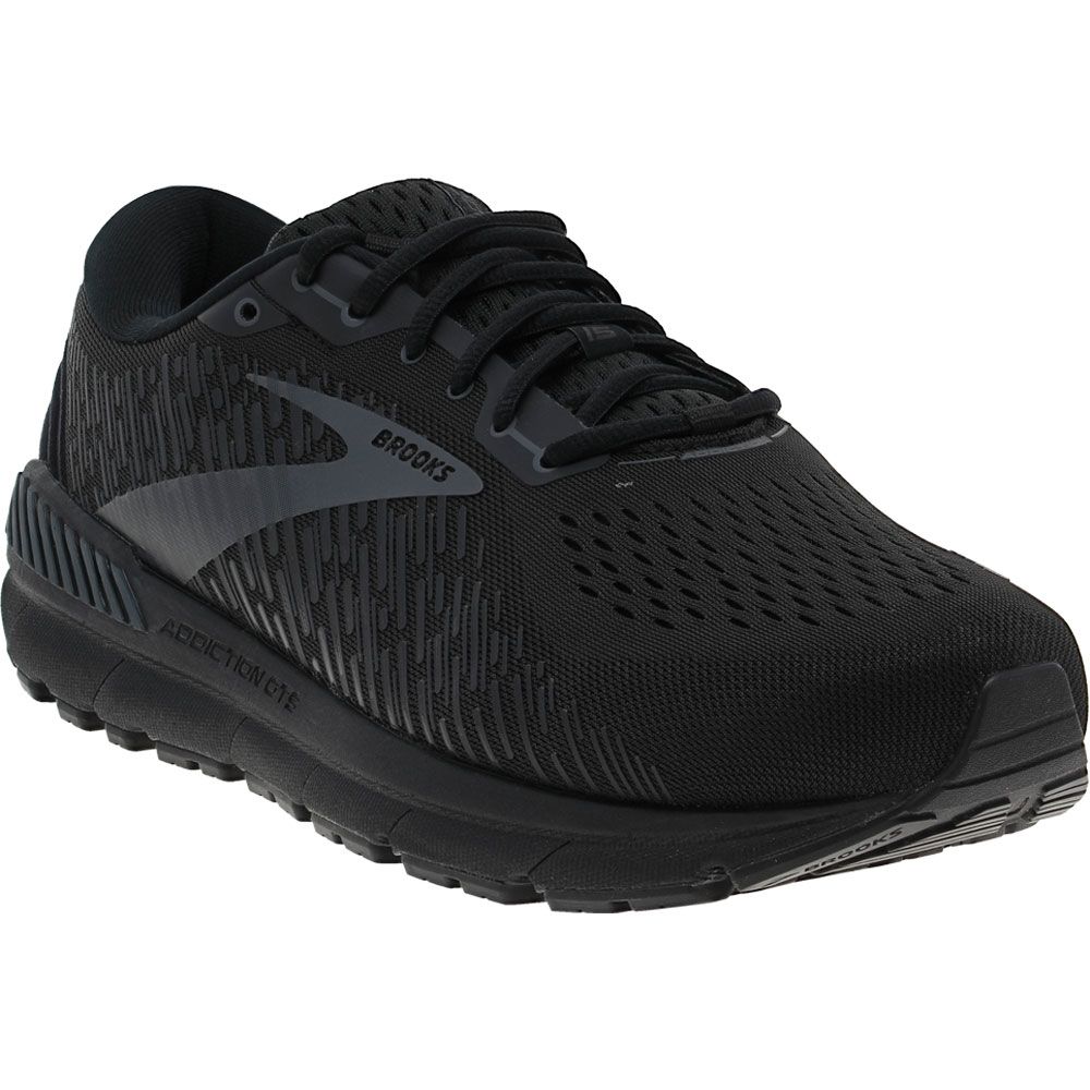 Brooks Addiction GTS 15 Running Shoes - Mens Black Black Ebony