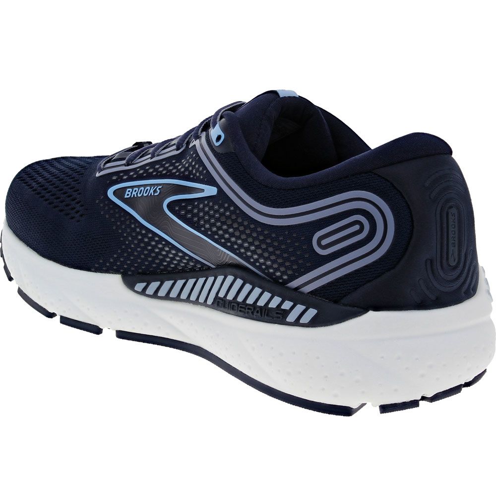 Brooks Beast 23 Running Shoes - Mens Peacoat Blue Back View