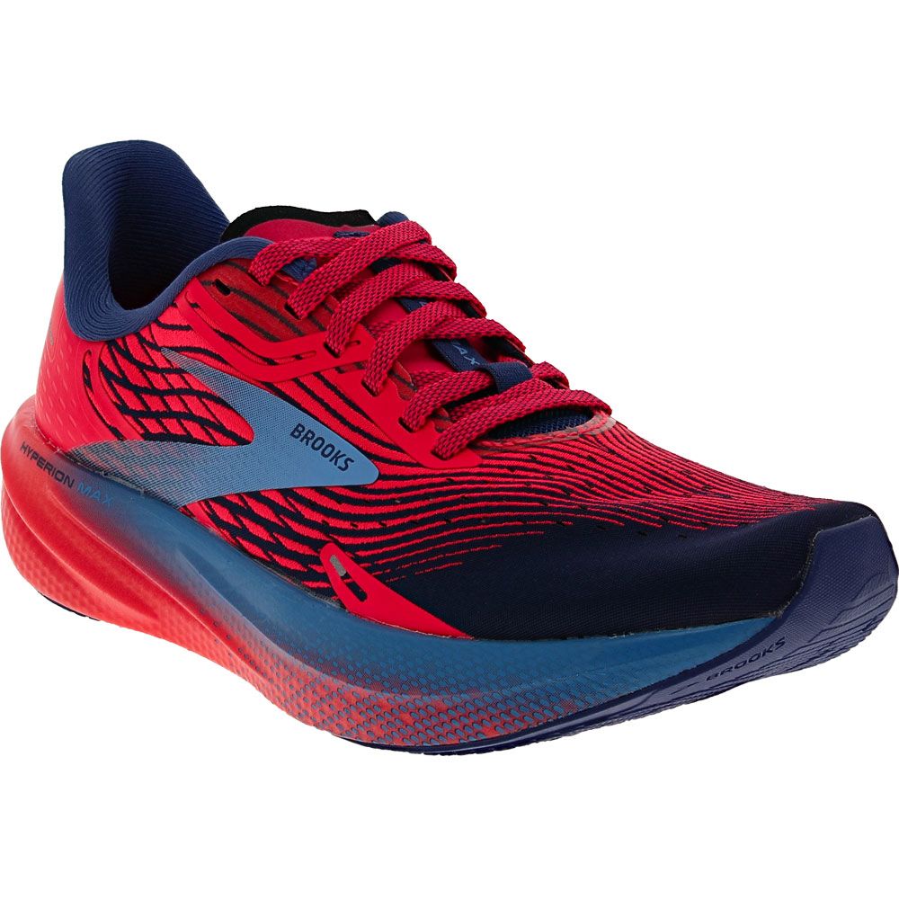 Brooks Hyperion Max Running Shoes - Womens Pink Cobalt Blue