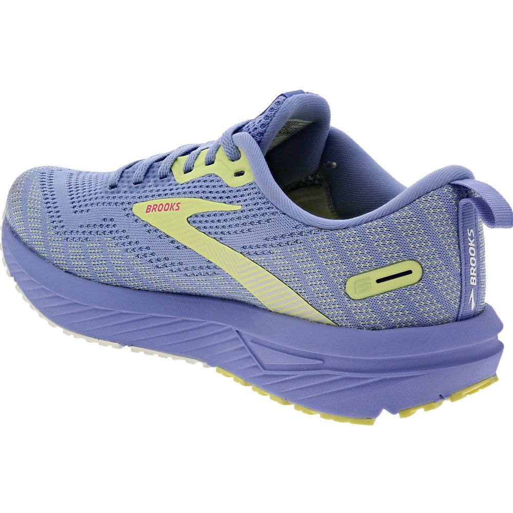 Brooks Revel 6 Running Shoes - Womens Purple Pink Yellow Back View