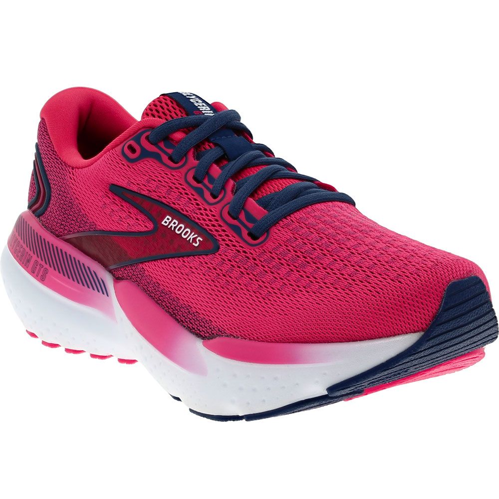 Brooks Glycerin GTS 21 Running Shoes - Womens Raspberry Estate Blue