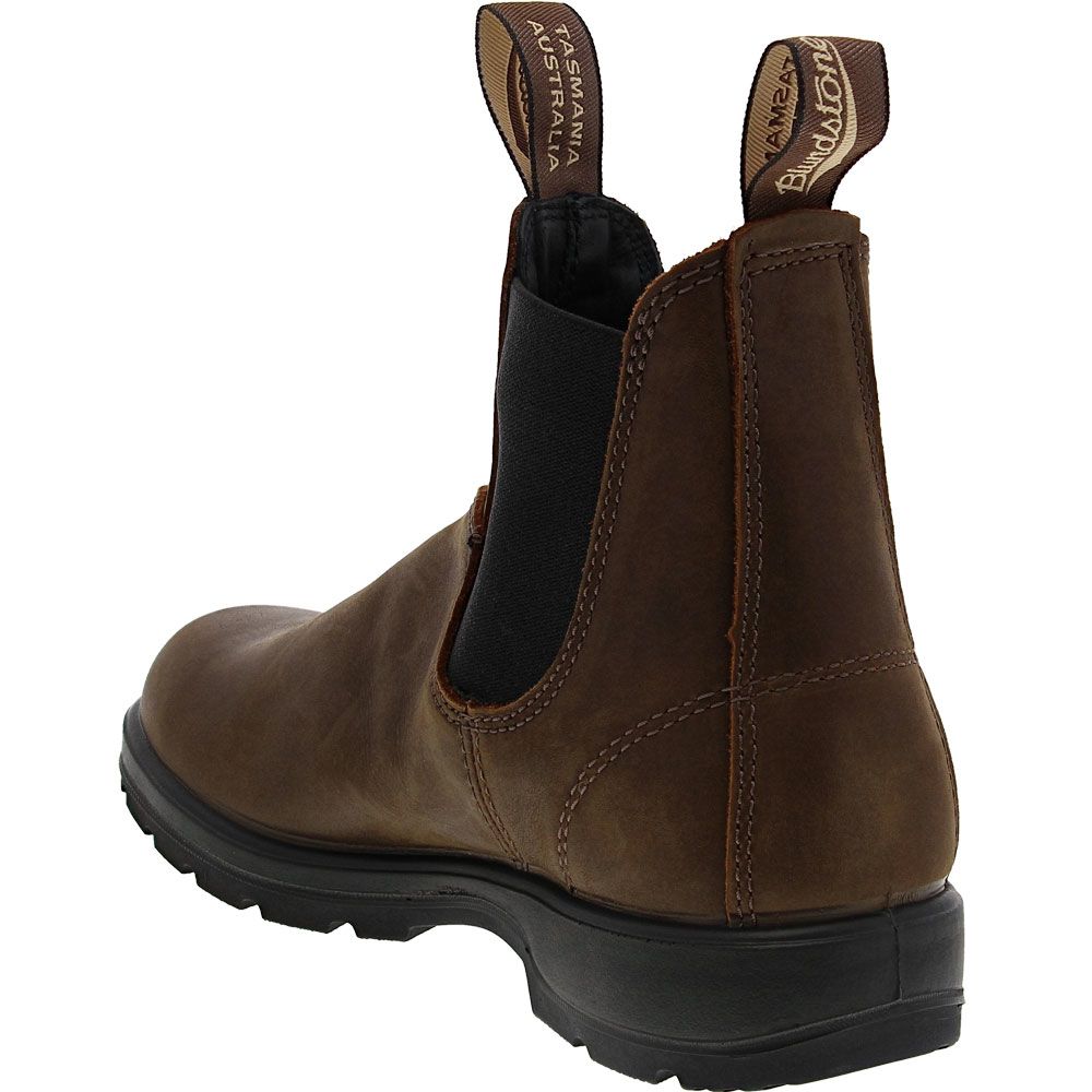 Blundstone  1609 Chelsea Boot Casual Boots - Mens Dark Brown Back View