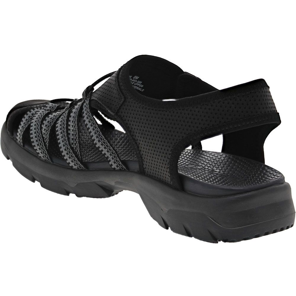 BareTraps Lana Womens Closed Toe Sandals Black Back View