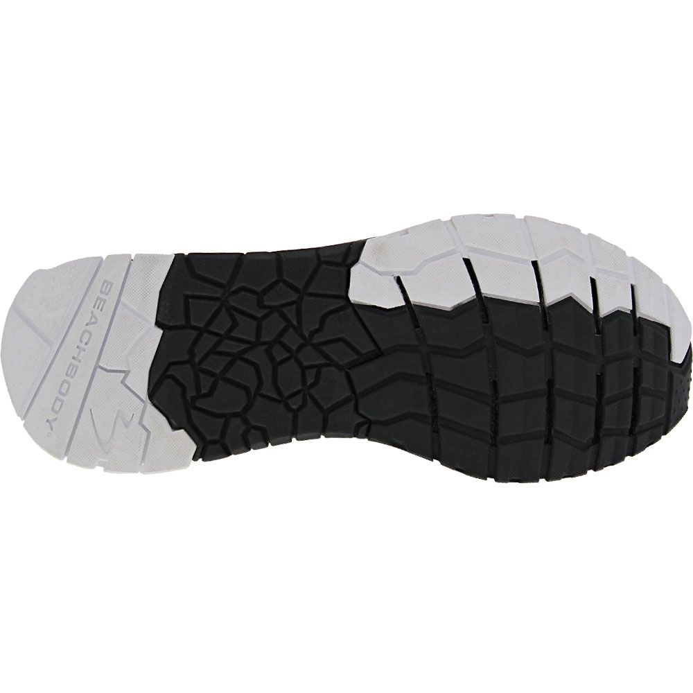Beachbody Glaze Scorpion Training Shoes - Mens Black Mid Grey White Sole View