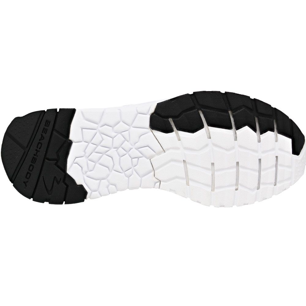 Beachbody Scorpion Glaze Training Shoes - Womens Black Grey Sole View