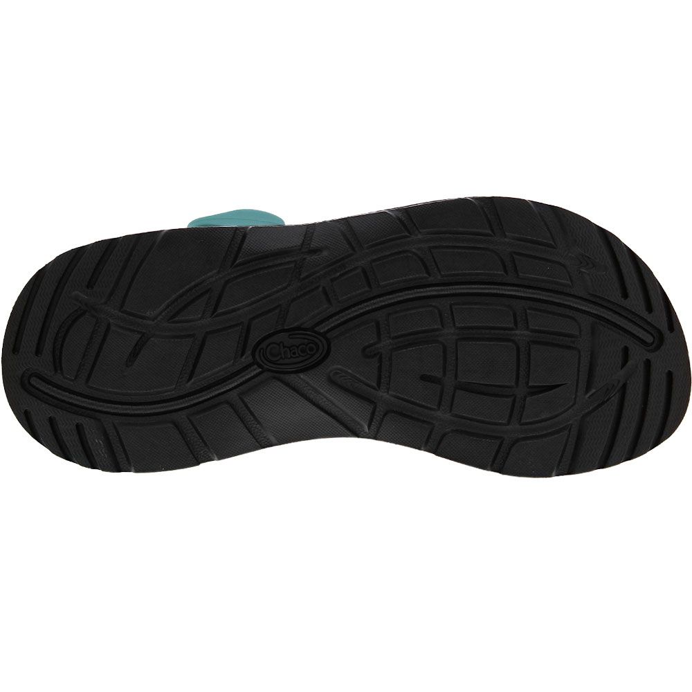 Chaco Zx/2 Classic Outdoor Sandals - Womens Ariel Aqua Sole View