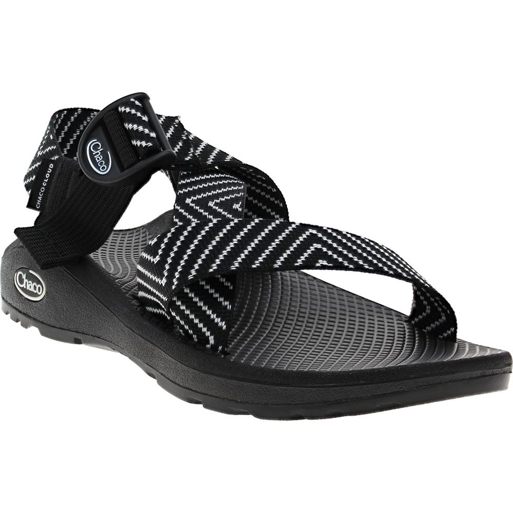 Chaco Mega Z Cloud Outdoor Sandals - Womens Black White