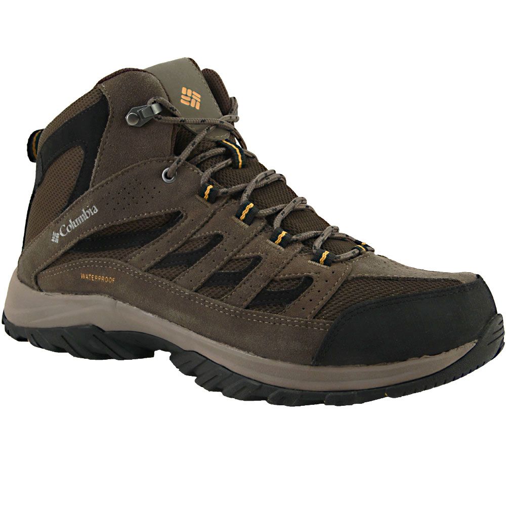 Columbia Crestwood Mid H2O Hiking Boots - Mens Cordovan Squash