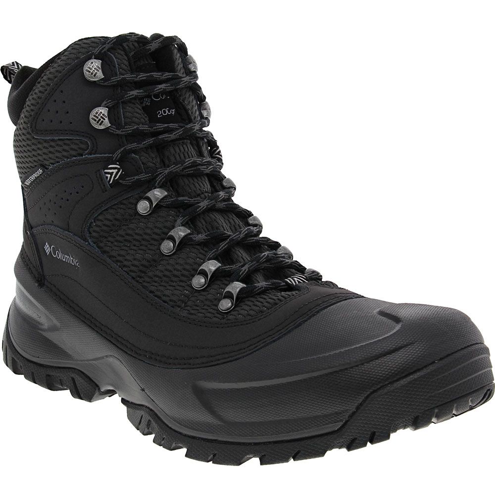 Columbia Snowcross Mid Winter Boots - Mens Black Grey