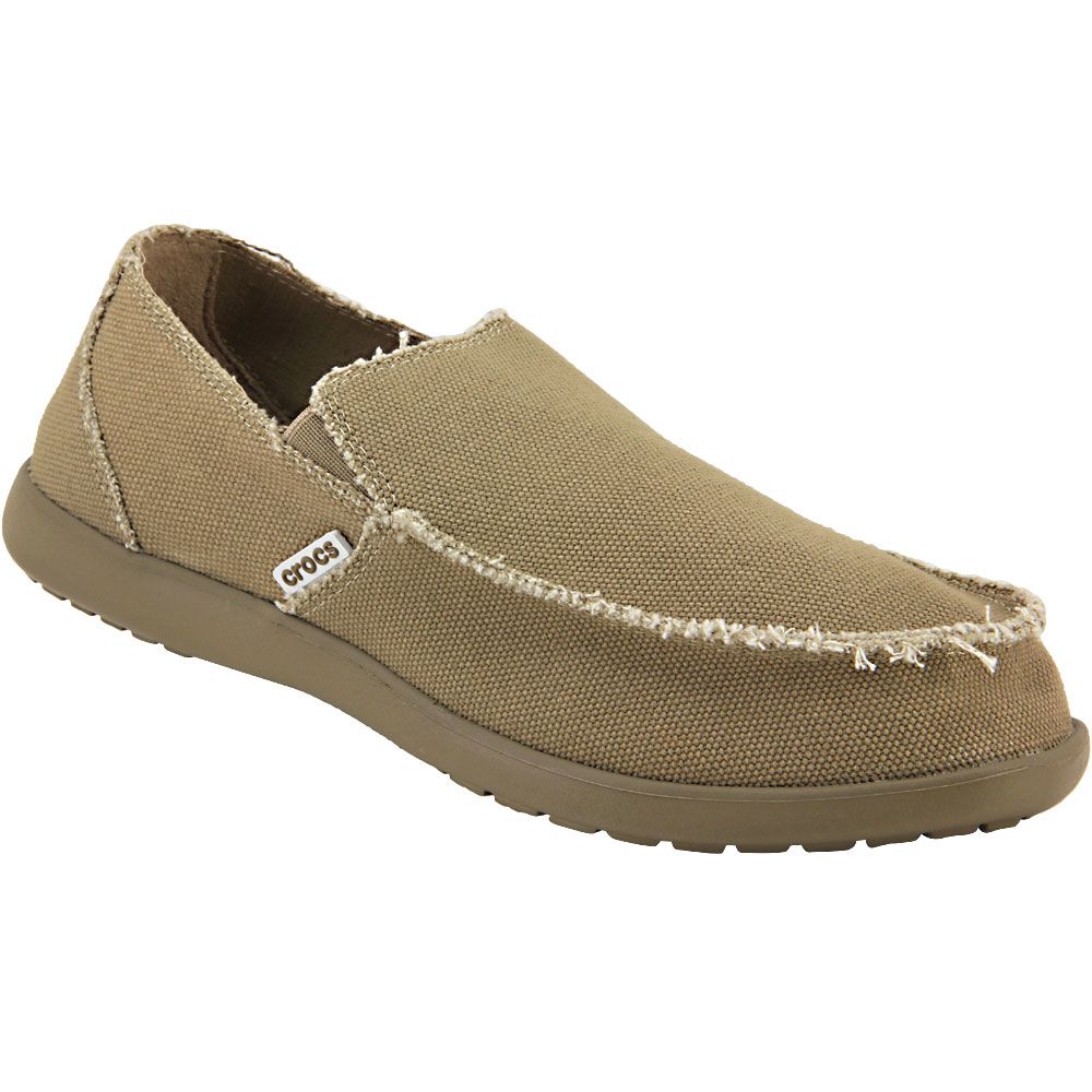Crocs Santa Cruz Slip On Casual Shoes - Mens Khaki