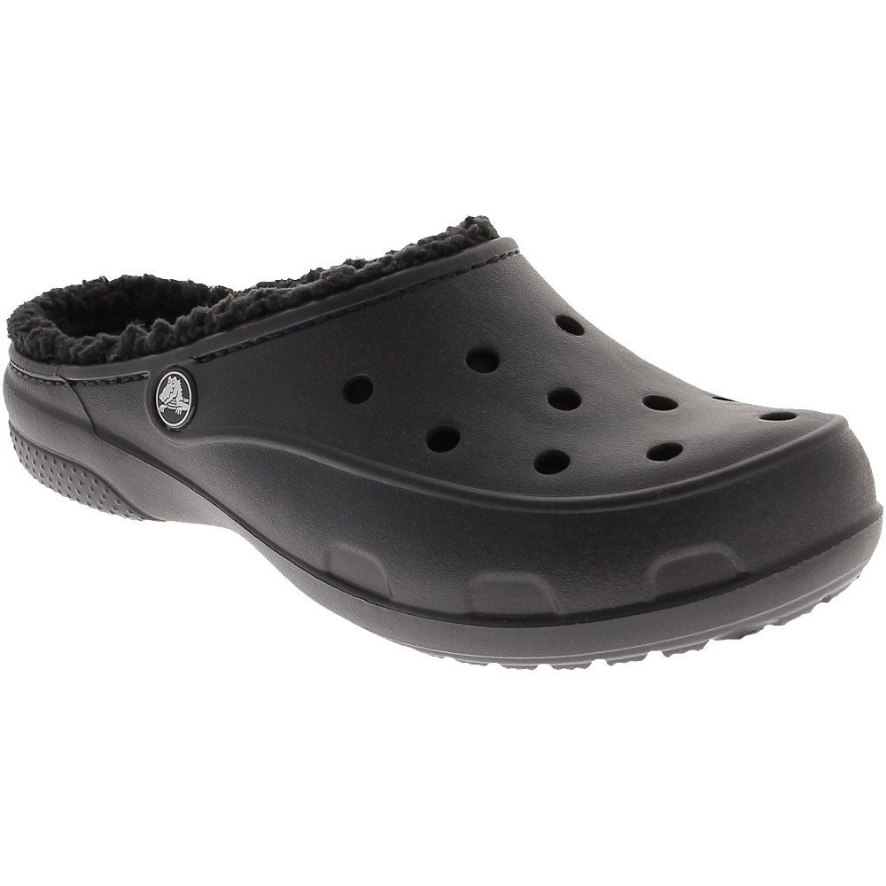 Crocs Freesail Plush Lined Water Sandals - Womens Black