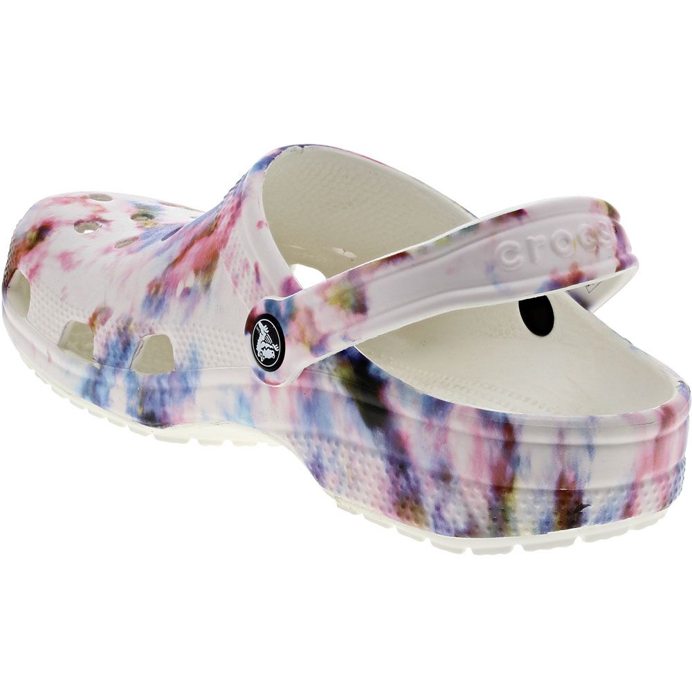 Crocs Classic Tie Dye Graphi Water Sandals - Mens Multi 4 Back View