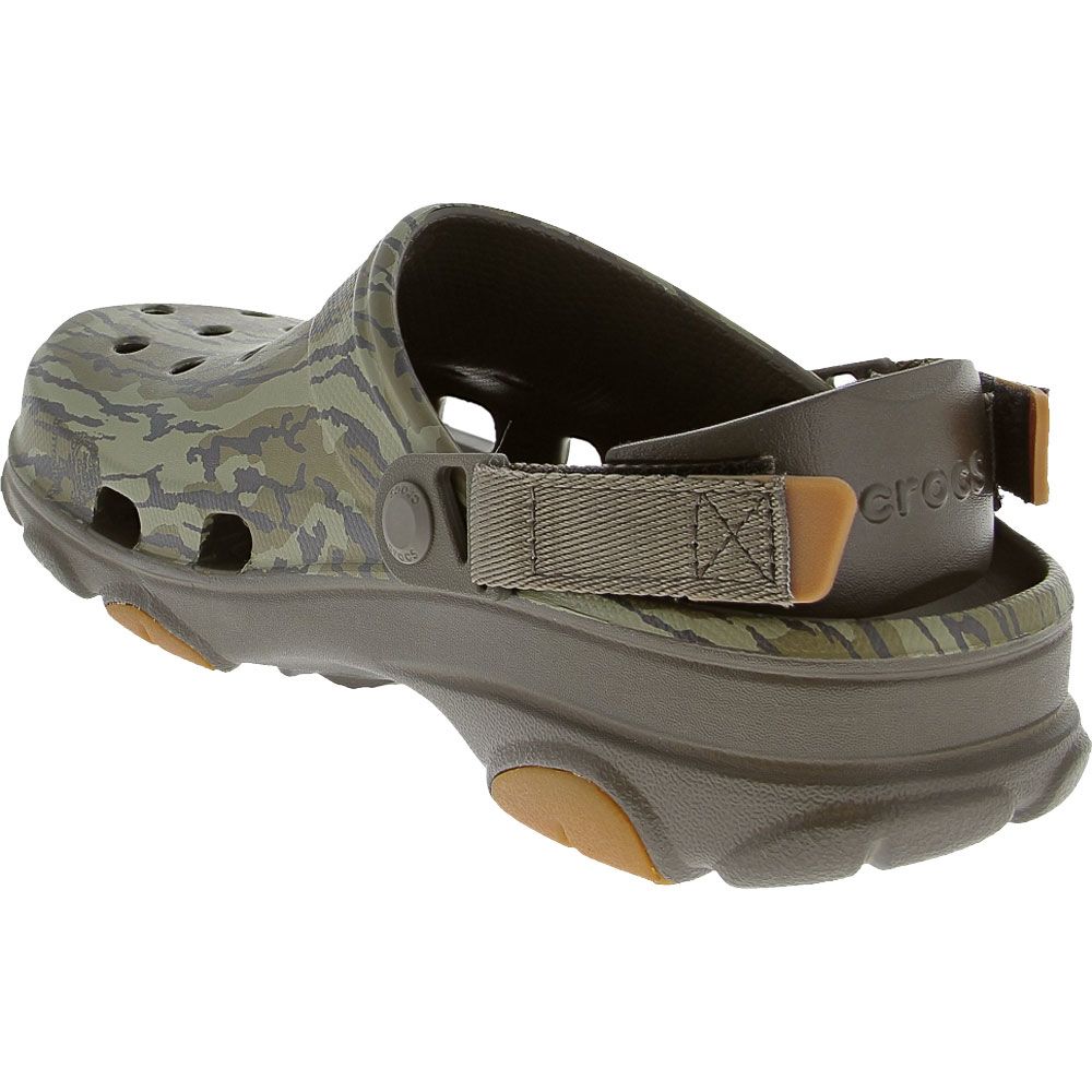 Crocs All Terrain Mossy Oak Water Sandals - Mens Camouflage Back View