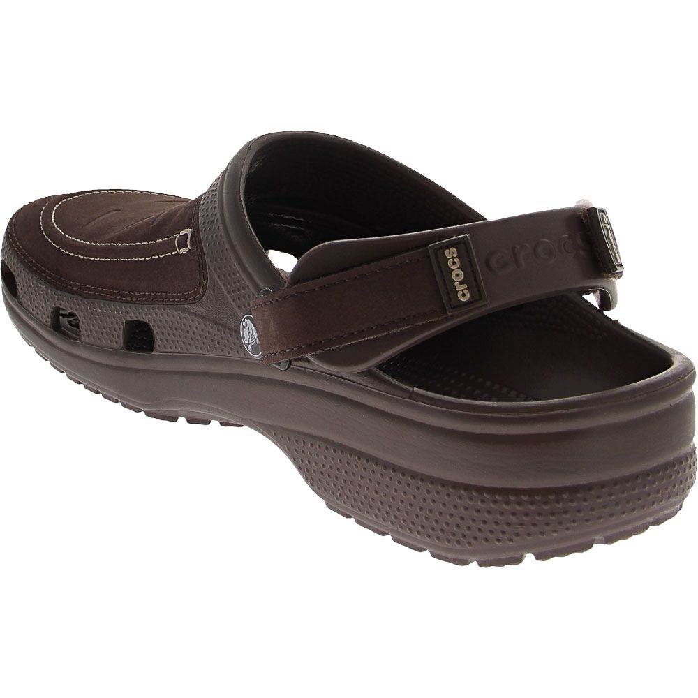 Crocs Yukon Vista 2 Clog Water Sandals - Mens Brown Back View