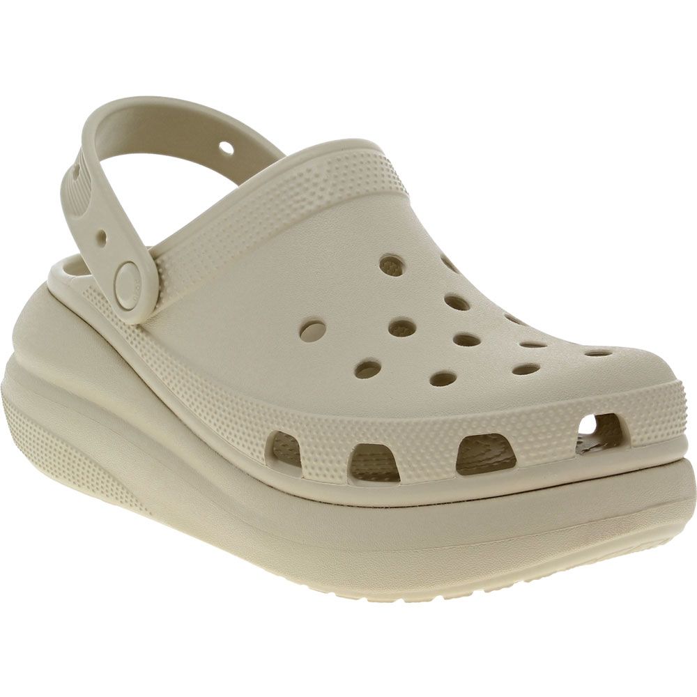 Crocs Classic Crush Clog Water Sandals - Womens Bone