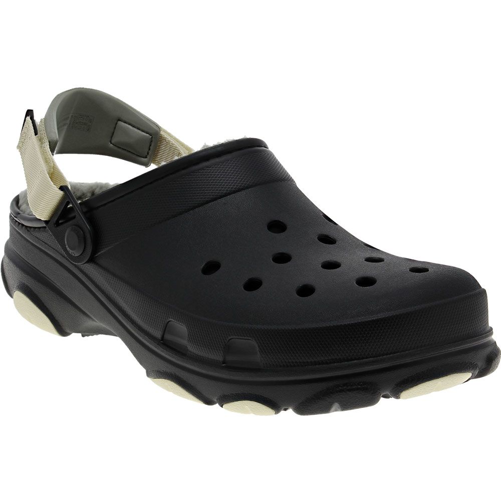 Crocs All Terrain Lined Clog Sandals - Mens Black