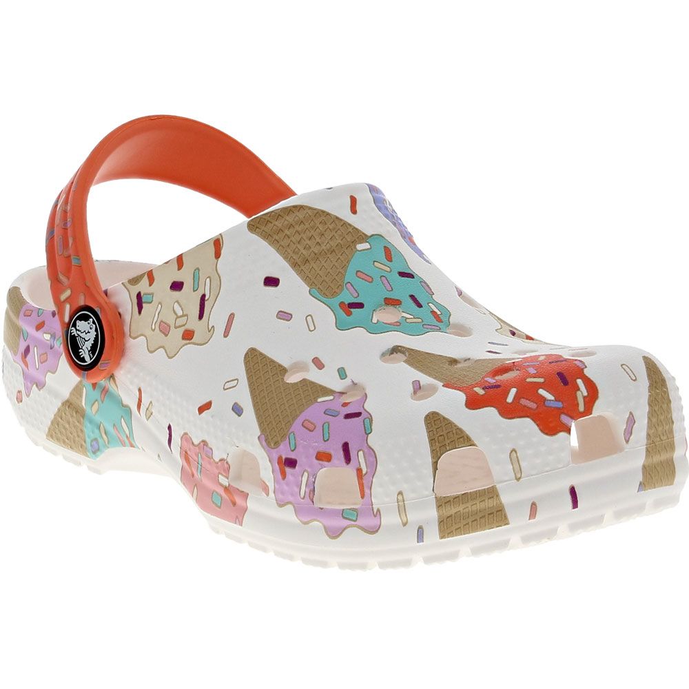 Crocs Classic Ice Cream Clog Sandals - Girls Ice Cream Multi