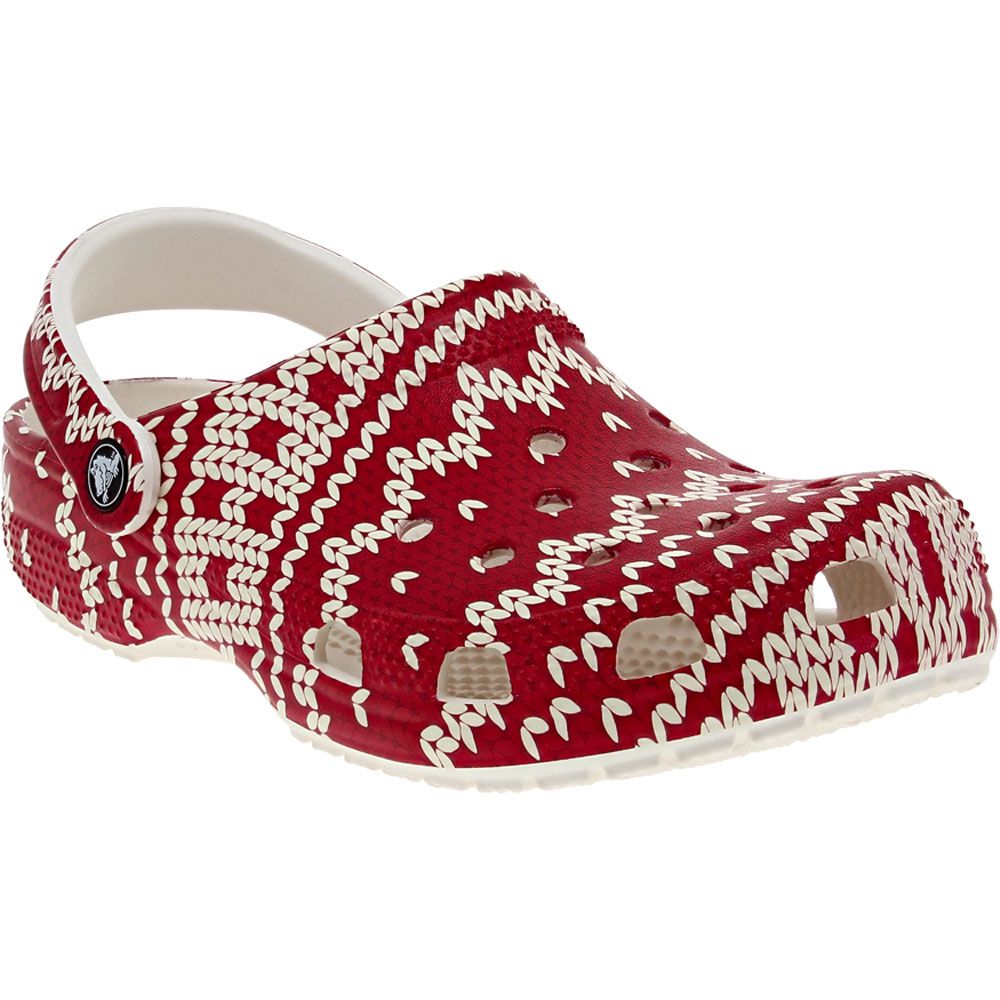 Crocs Classic Holiday Sweater Clog Sandals - Mens | Womens Multi