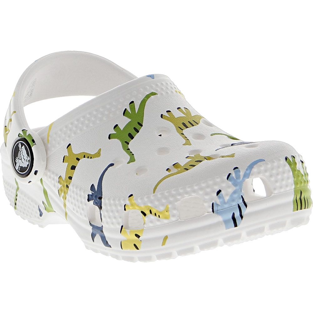 Crocs Classic Character Print Clog Sandals - Baby Toddler Multi Dinosaur