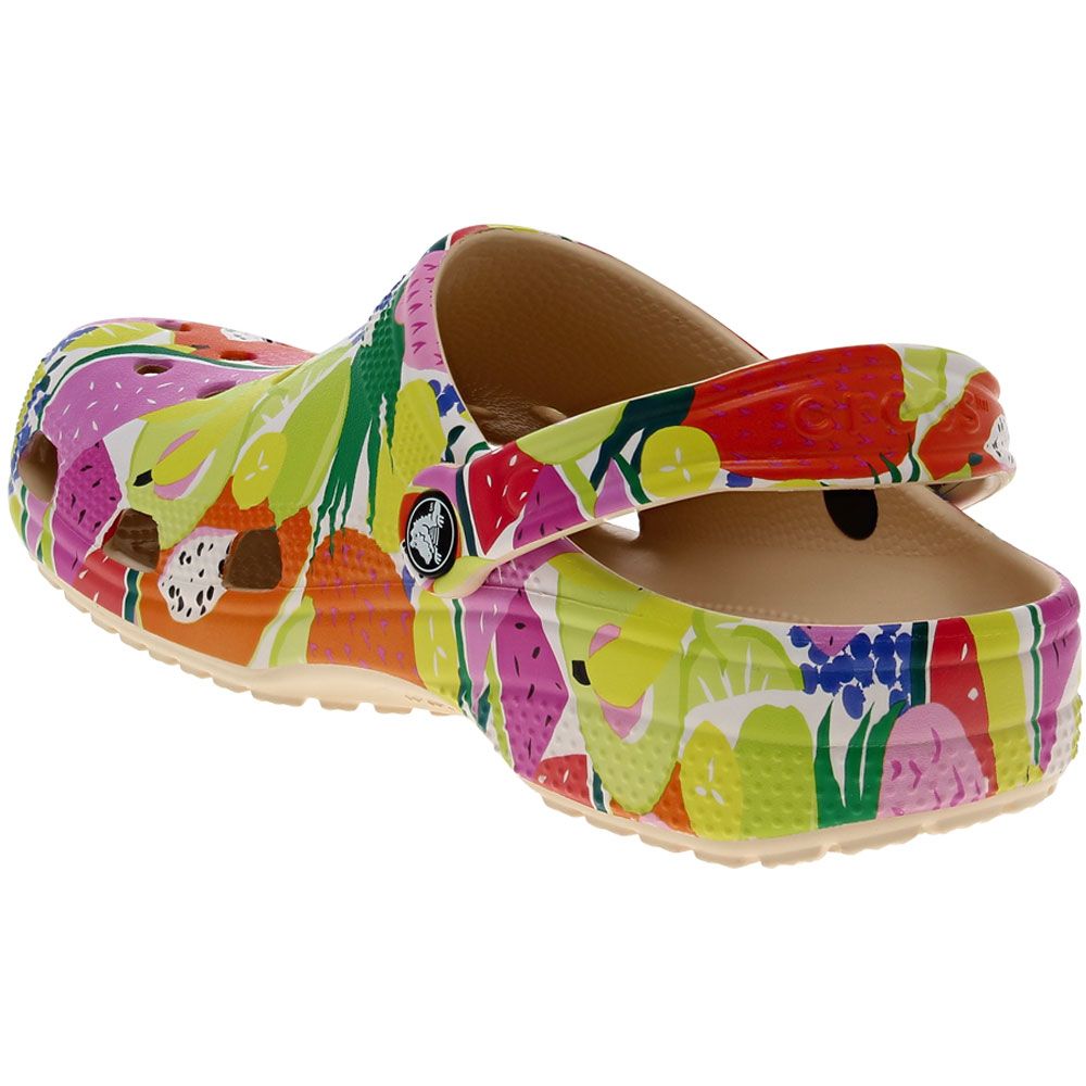 Crocs Classic Fruit Salad Clog Sandals - Womens | Mens Fruit Salad Back View