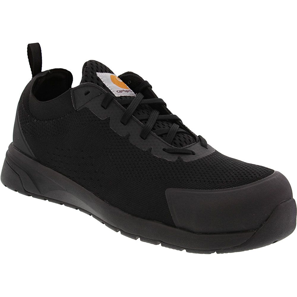 Carhartt Cmd3441 Black Nano Composite Toe Work Shoes - Mens Black