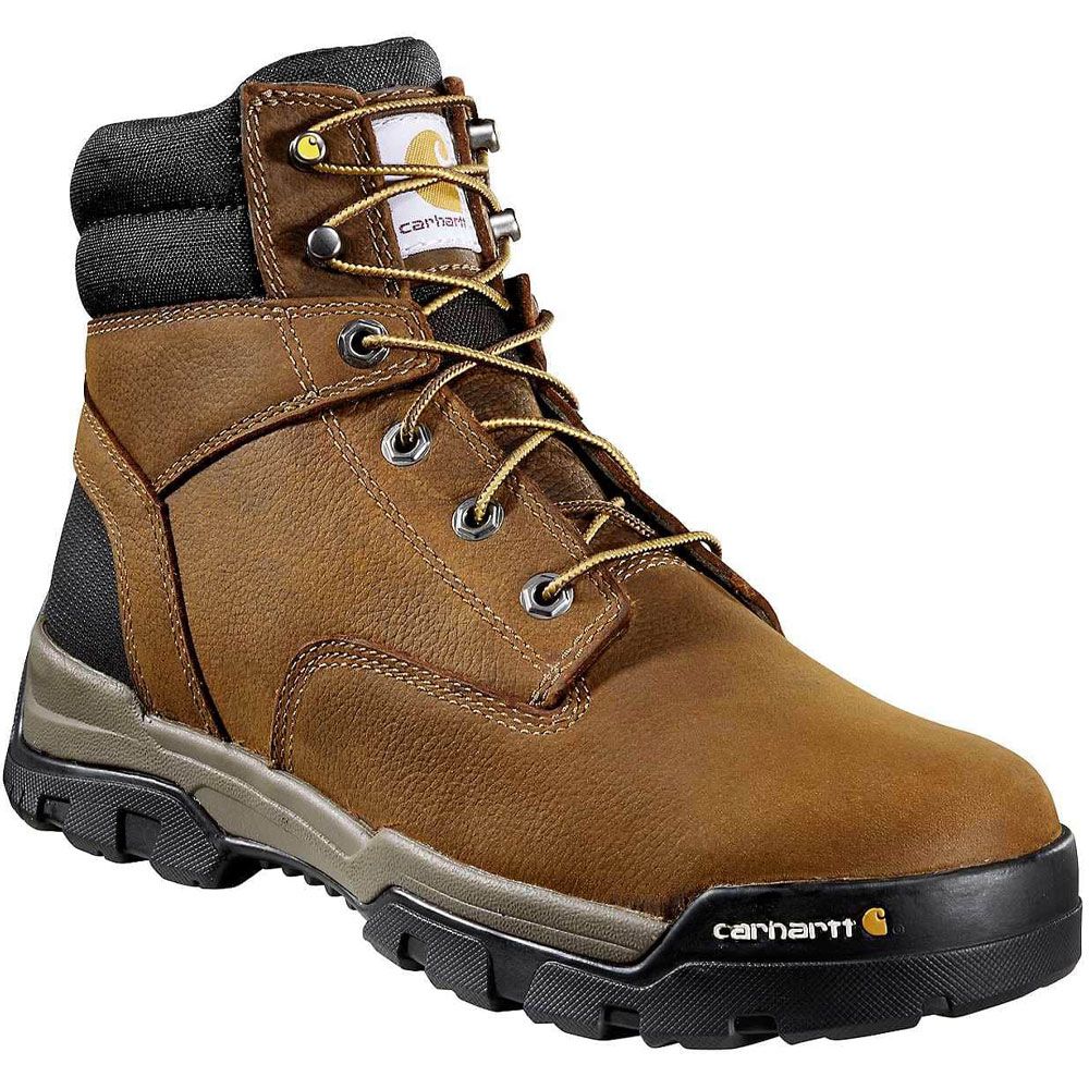 Carhartt Cme6047 Non-Safety Toe Work Boots - Mens Bison Brown Oil Tan