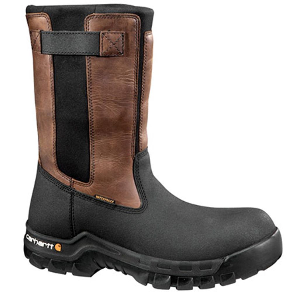 Carhartt Rugged Flex  Wellington Composite Toe Work Boots - Mens Brown