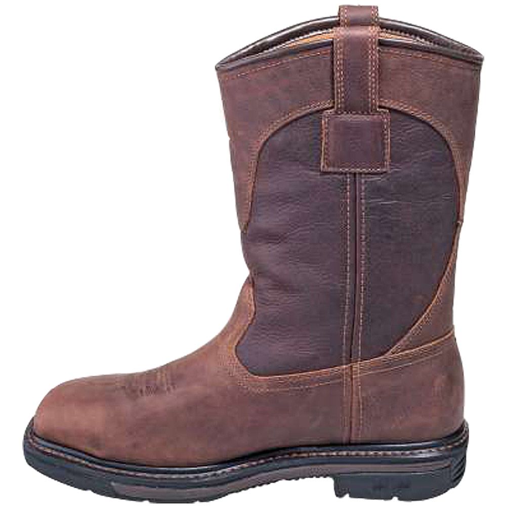 Carhartt CMP 1218 Steel Toe Work Boots - Mens Brown Back View