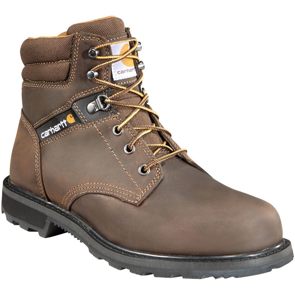 Carhartt Cmw6174 Non-Safety Toe Work Boots - Mens Crazy Horse Brown Oil Tanned