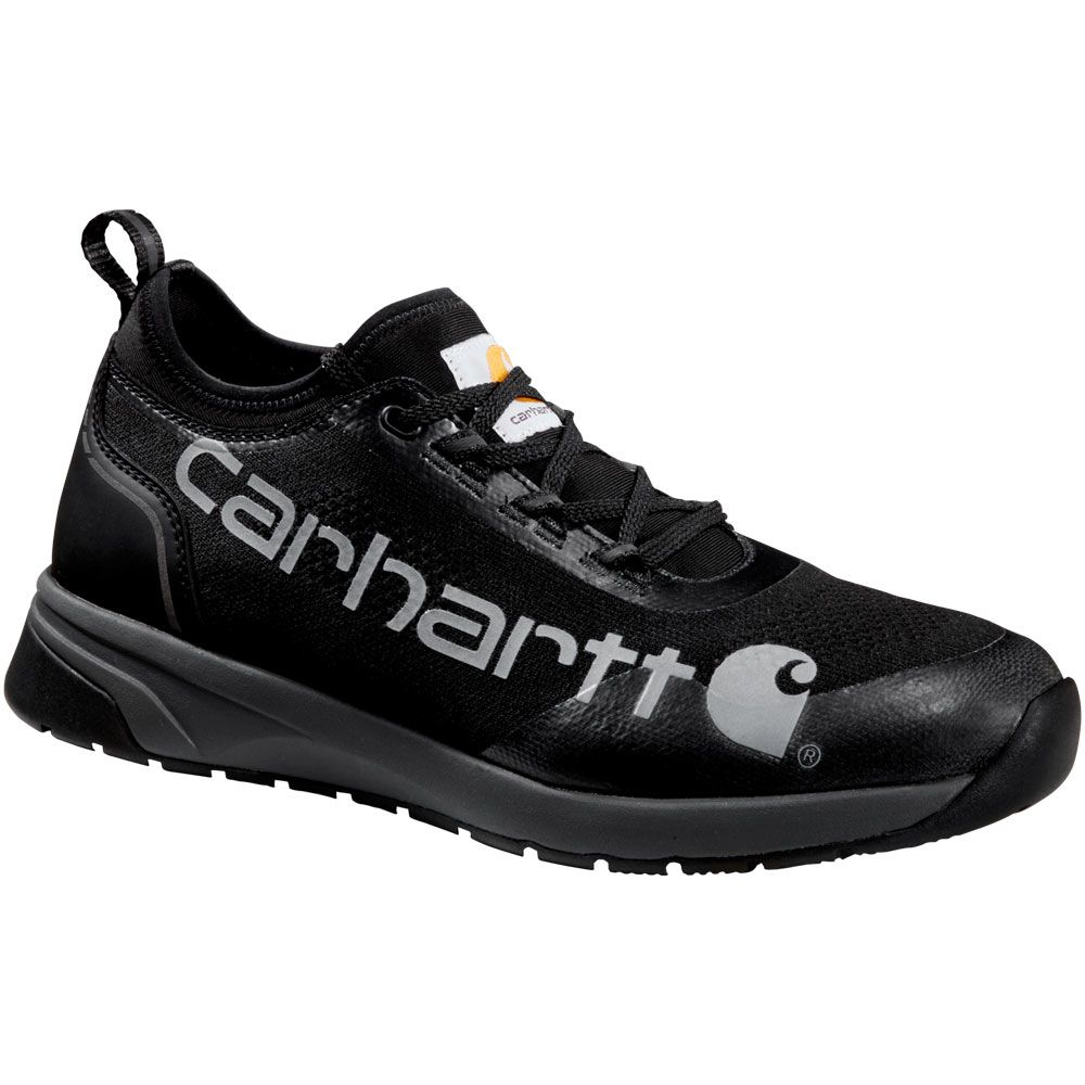 Carhartt Force 3" Sd Blk Logo Non-Safety Toe Work Shoes - Mens Black Grey