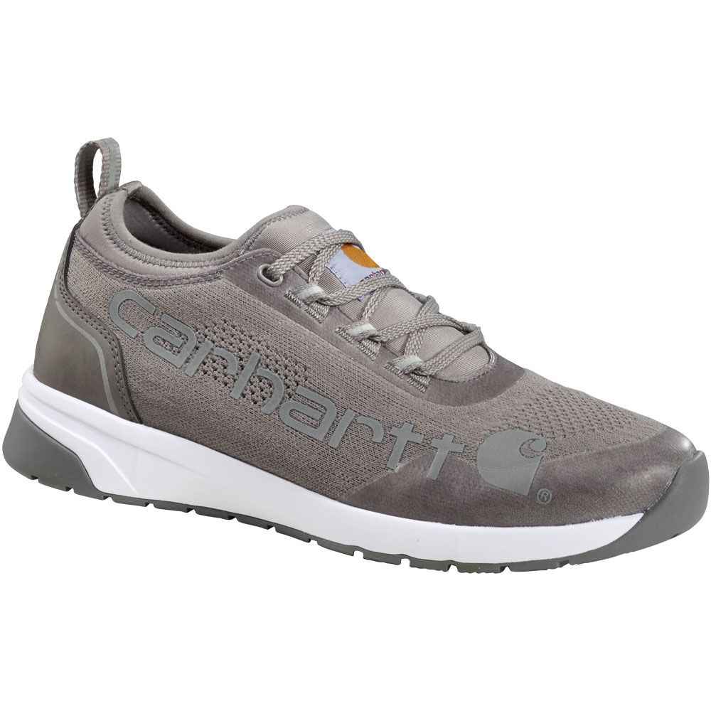 Carhartt Force Athletic Composite Toe Work Shoes - Mens Grey Textile